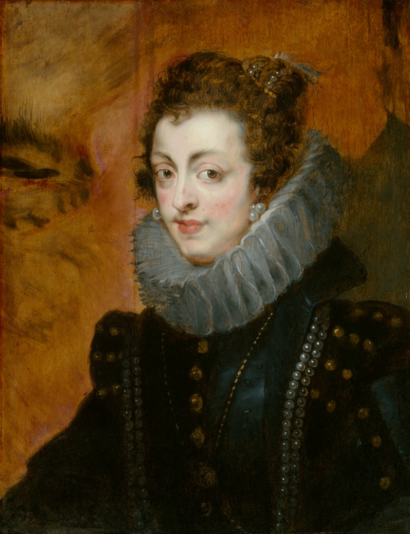 Portrait of Isabella of Bourbon von Follower of Peter Paul Rubens (Flemish, 1577–1640)