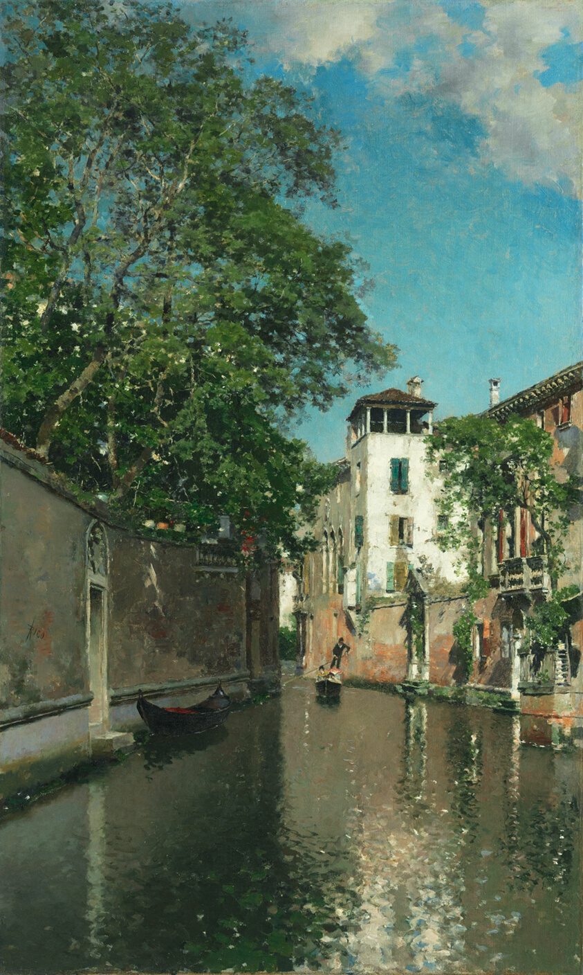 Canal in Venice by Martin Rico y Ortega (Spanish, 1833–1908)