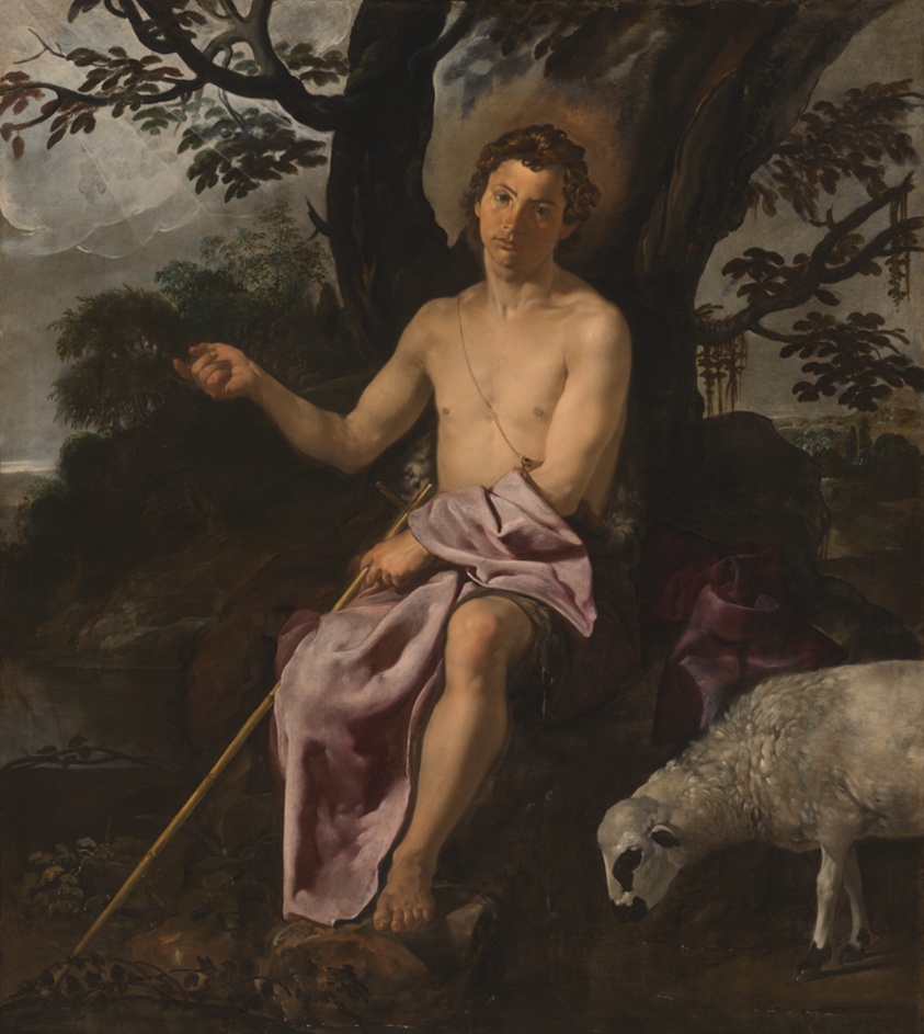 Saint John the Baptist in the Wilderness by Diego Velázquez (Spanish, 1599–1660)